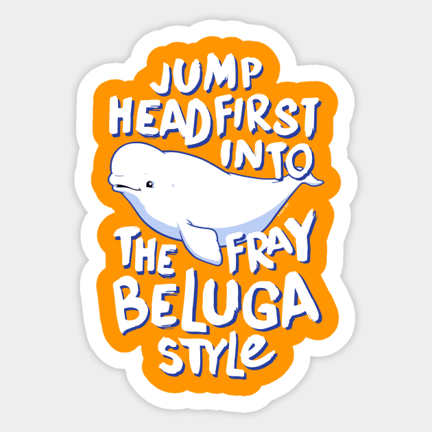 Beluga Style Sticker by wloem